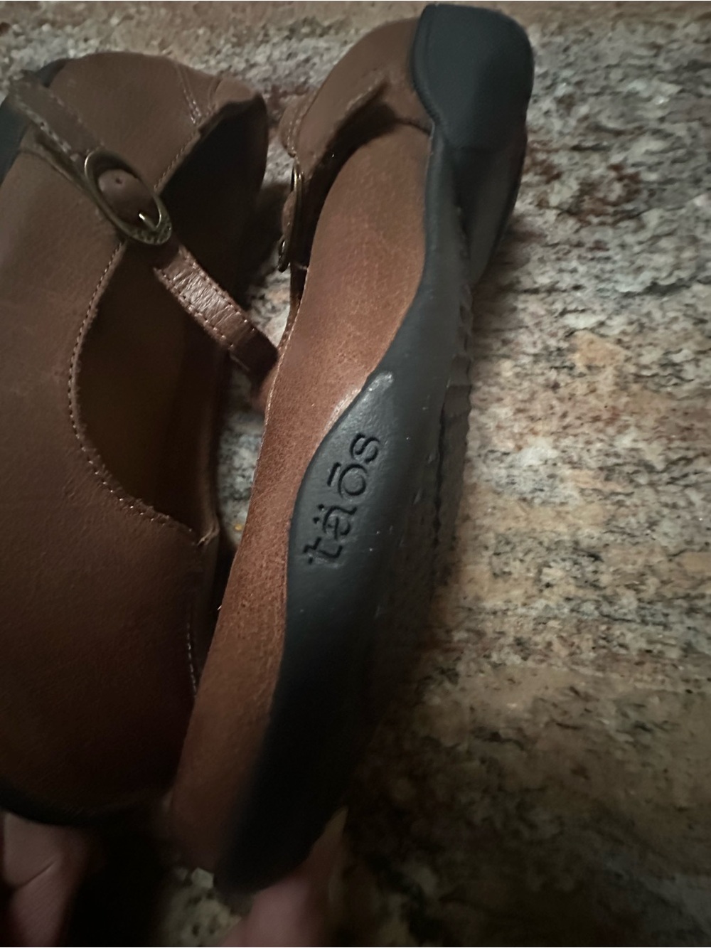Taos Footwear Brown Mary Jane Flats - Picture 4 of 8